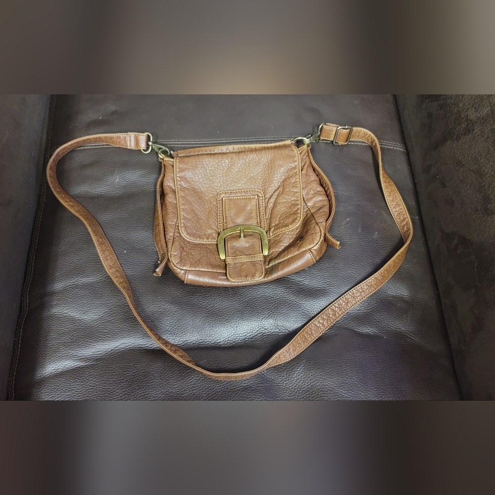 Brown Hurly crossbody bag